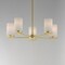 Maxim Lighting Lateral 5-Light Chandelier, Satin Brass 10286SWSBR - alternate 2